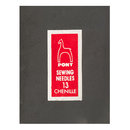 Иглы PONY шенильные, размер 13, набор из 25 игл