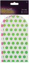 Набор декоративных мини конвертиков Pink & Green Neon