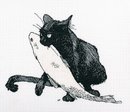 Кот с рыбой (серия "Среди черных котов")