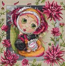 "Жоржинка - Георгина - Dahlia" бесплатная электронная схема Мережка