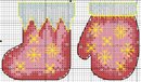 Схема "Снежинки розовые" (ссылка на скачивание бесплатной схемы + комплект материалов)