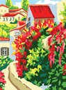 6324 (канва с нанесенным рисунком-схемой Collection D'Art)