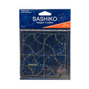 "Яблочный огрызок" шаблон для вышивки Сашико (Sashiko)