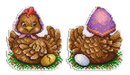 Курочка Ряба (пластиковая канва)