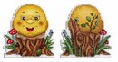 Румяный колобок (пластиковая канва)
