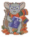 Магнит "Мышонок идет в школу" (School Mouse (2023)) (6,35*7,6 см)