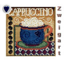 Сборка MH14-8202 "Капучино" (Cappuccino) (канва + пуговка керамика)