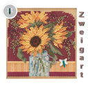 Материалы для MH14-1924 "Букет подсолнухов" (Sunflower Bouquet) (Бритни 28 ct песочная)