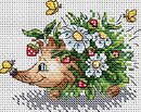 Весенний ёж (9*11 см)