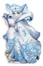 Королева Снегов (20*13 см) ("Снежная королева") (пластиковая канва)