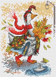 Осенняя погулка (13*18 см)