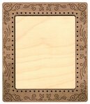 Рамка для миниатюр. Прямоугольная (15*13/11*9 см)